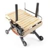 Albott Dog Treadmill Manual Wood Black Exercise Fitness-4