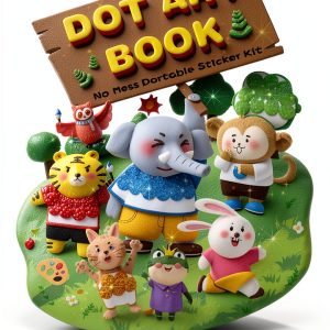 FIDRTH Scrapbooking Kit Animals Stickers Kids Craft Activity-0