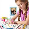 PATIFEED DIY Journal Kit Pink Scrapbooking Craft for Girls-2