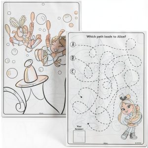 Alice's Bakery Jumbo Coloring Book Kids Activity Fantasy-0