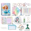 DICVUTE Mermaid Scrapbook Kit for Kids DIY Journal-1