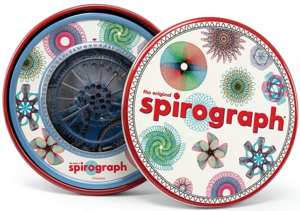 Spirograph Mini Tin STEM Art Kit for Kids Creative Design-2