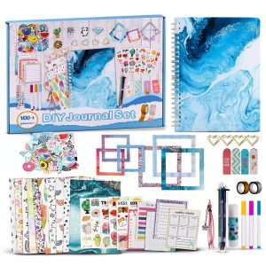 JITEYOU Alphabet Magnetic Scrapbooking Kit Kids Craft Box-0