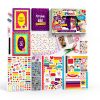 GirlZone Kids Christmas Scrapbook Kit Paper Craft Supplies-0