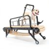 Albott Dog Treadmill Manual Wood Black Exercise Fitness-6