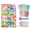 ZMLM Dot Art Craft Kit Mess Free Stickers Girls Activity-2