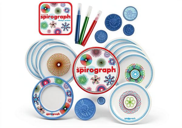Spirograph Mini Tin STEM Art Kit for Kids Creative Design-1