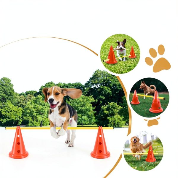 MDTMR Dog Agility Tunnel Collapsible Pet Training Equipment-1