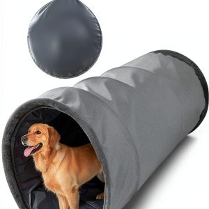 HOMBYS Dog Agility Tunnel Large Safe Easy Install-0