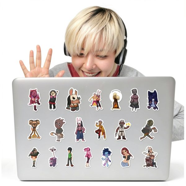 Huaiyuan Halloween Stickers Waterproof Cartoon Decor Kids-7