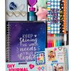 Nollh DIY Journal Kit Colored Paper Creative Scrapbooking-0