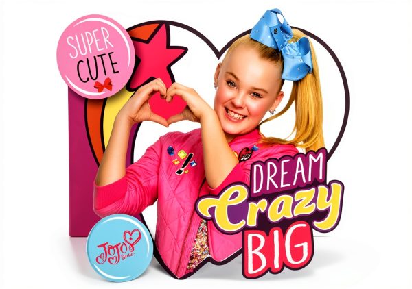JoJo Siwa Scrapbook Kit Pink Colorful 650 Pieces Kids-7