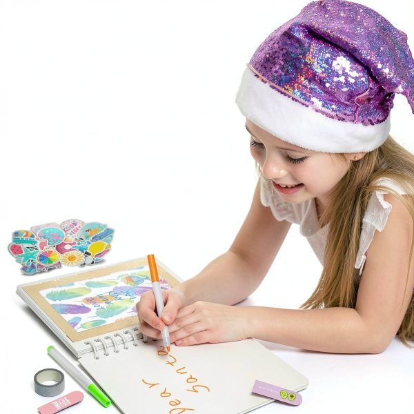 Numgic DIY Journal Set for Girls Arts Craft Kit Blue SH008-5