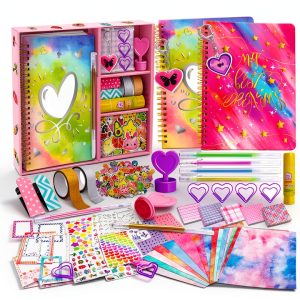 PATIFEED Kids Scrapbooking Journal Set 2-Pack Paper Craft-0