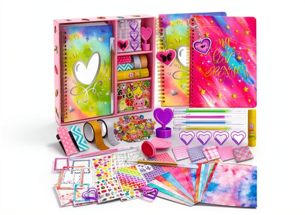 PATIFEED Kids Scrapbooking Journal Set 2-Pack Paper Craft-0
