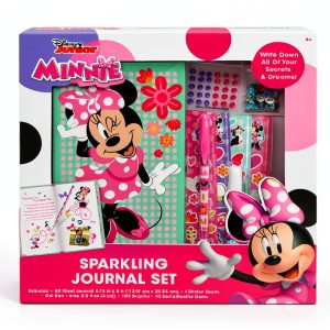 Minnie Mouse Scrapbook Kit Journal Stickers Gems Kids-0