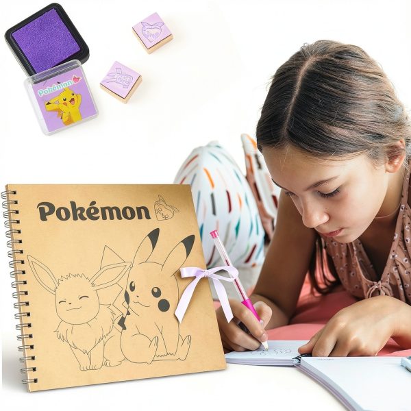Pokemon Scrapbook Set Arts Crafts Kit for Kids-2