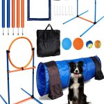 Melktemn Dog Agility Course Set Backyard Training Equipment-0