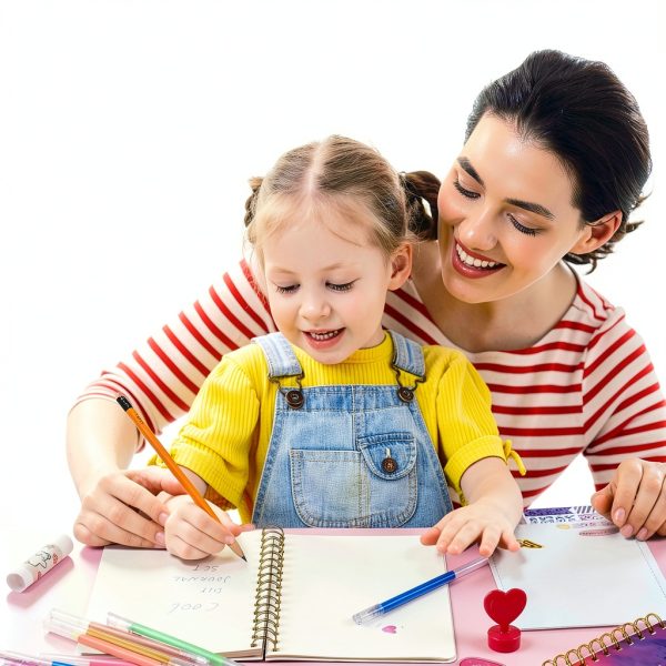 Huastyle DIY Journal Kit for Girls Acid-Free Paper Craft Set-4