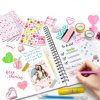 PATIFEED DIY Journal Kit Pink Scrapbooking Craft for Girls-3