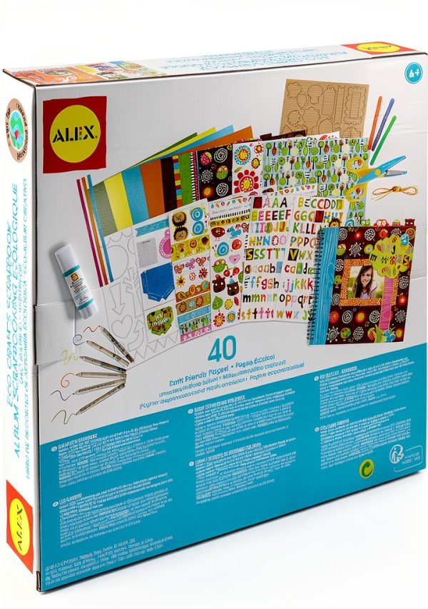 ALEX Toys Scrapbooking Kit Eco Friendly Craft Kids-1
