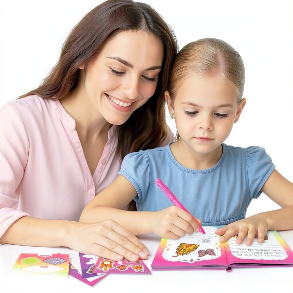 YiYeah DIY Storybook Art Kit Kids Craft Set Multicolor-3