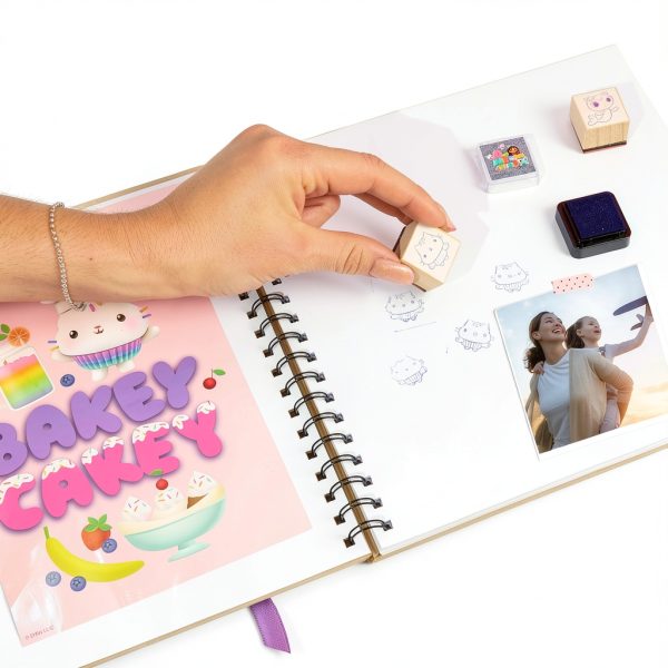 Gabby's Dollhouse Scrapbook Kit Kids Craft Supplies Creative-4