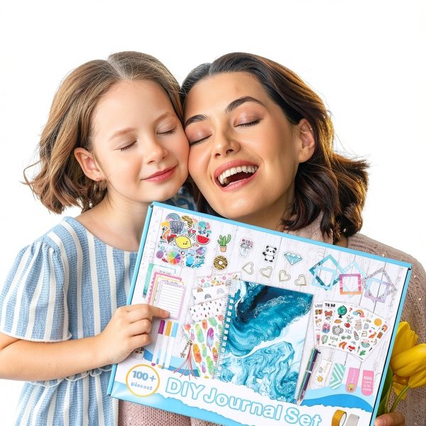 JITEYOU Alphabet Magnetic Scrapbooking Kit Kids Craft Box-3