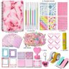 PATIFEED DIY Journal Kit Pink Scrapbooking Craft for Girls-4