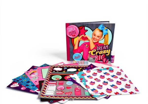JoJo Siwa Scrapbook Kit Pink Colorful 650 Pieces Kids-5