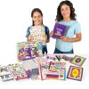 GirlZone Kids Christmas Scrapbook Kit Paper Craft Supplies-3