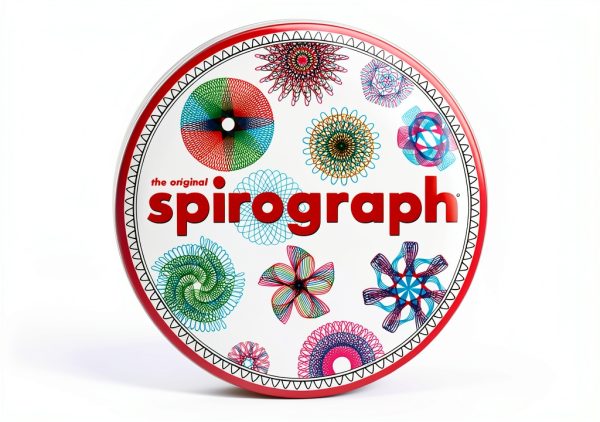 Spirograph Mini Tin STEM Art Kit for Kids Creative Design-4