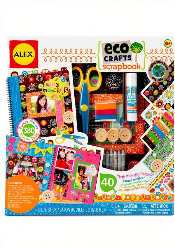 ALEX Toys Scrapbooking Kit Eco Friendly Craft Kids-0