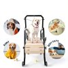 Albott Dog Treadmill Manual Wood Black Exercise Fitness-1
