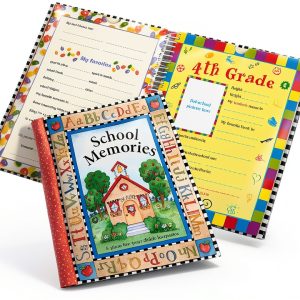 New Seasons School Keepsake Album Yellow Paper Deluxe-0