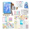 Numgic DIY Journal Set for Girls Arts Craft Kit Blue SH008-1