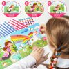 ZMLM Dot Art Craft Kit Mess Free Stickers Girls Activity-3