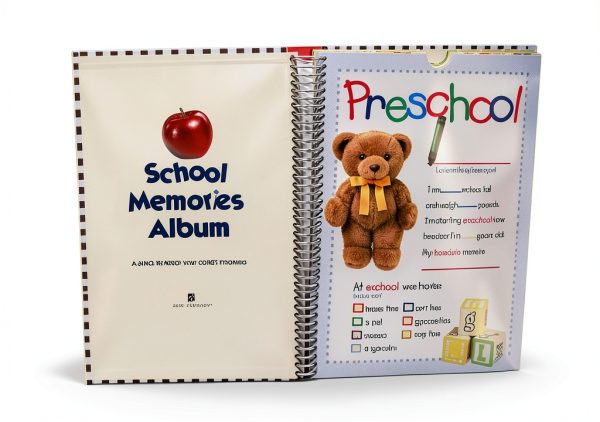 New Seasons School Keepsake Album Yellow Paper Deluxe-2