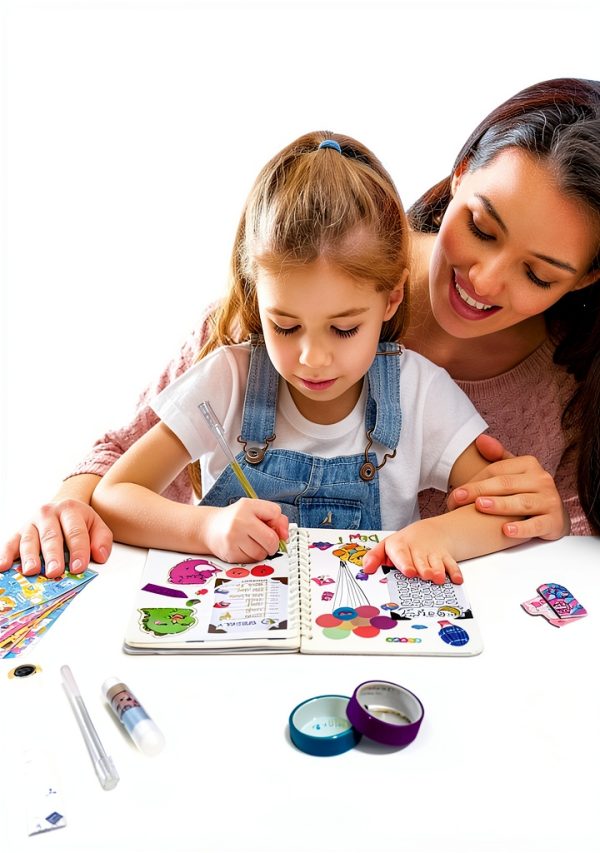 Suziko DIY Journal Set for Girls Scrapbooking Kit Supplies-1