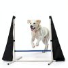 Houseables Dog Agility Set Adjustable Jumps Tunnel Training-4