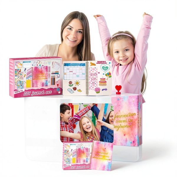 InnoWis DIY Journal Kit for Girls Creative Craft Supplies-4
