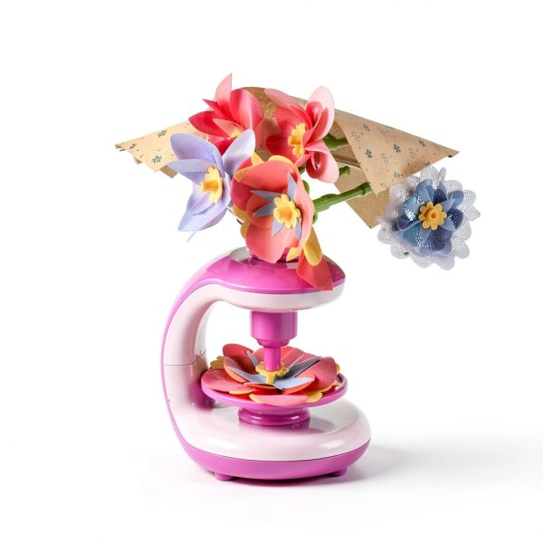Generic DIY Flower Craft Kit Kids Floral STEM Activity-5