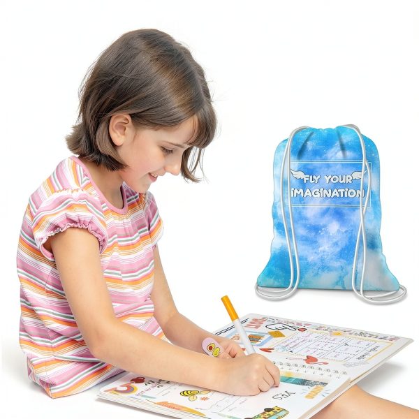 Numgic DIY Journal Set for Girls Arts Craft Kit Blue SH008-6