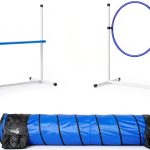 Hoffco Dog Agility Tunnel Backyard Training Equipment-0