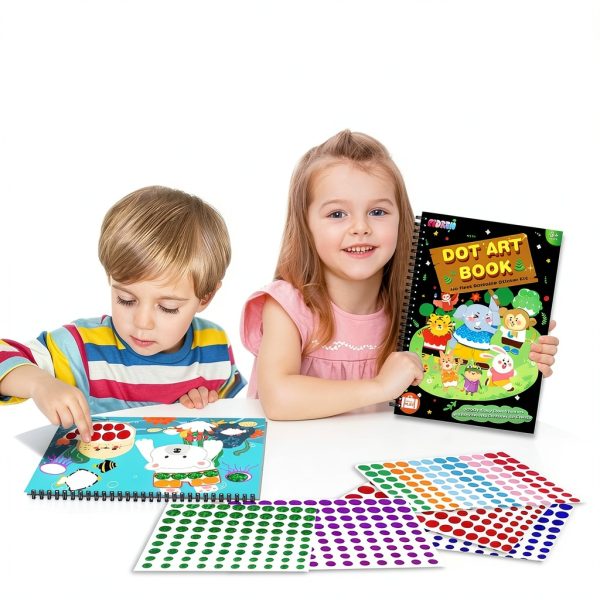 FIDRTH Scrapbooking Kit Animals Stickers Kids Craft Activity-3