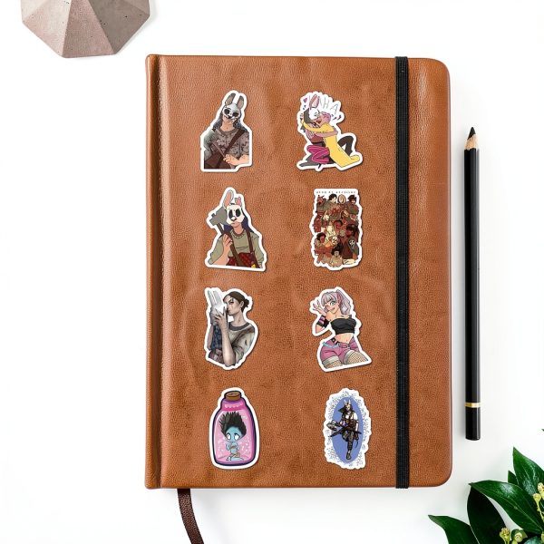 Huaiyuan Halloween Stickers Waterproof Cartoon Decor Kids-6