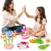 Generic DIY Flower Craft Kit Kids Floral STEM Activity-6