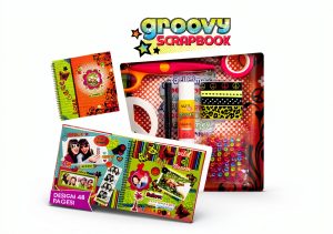 ALEX DIY Groovy Scrapbook Kit Kids Craft Paper Supplies-0