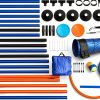 Melktemn Dog Agility Course Set Backyard Training Equipment-8