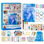 Numgic DIY Journal Set for Girls Arts Craft Kit Blue SH008-0